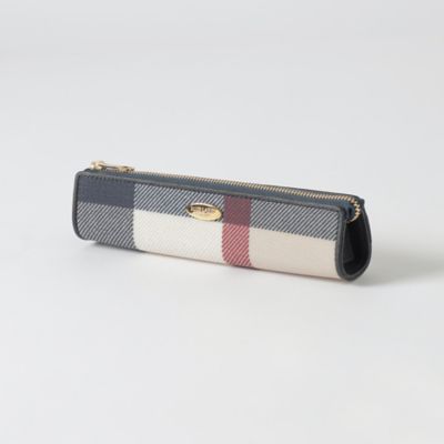 クレストブリッジチェックＰＶＣペンケース（５５Ｖ０８２１４＿＿）