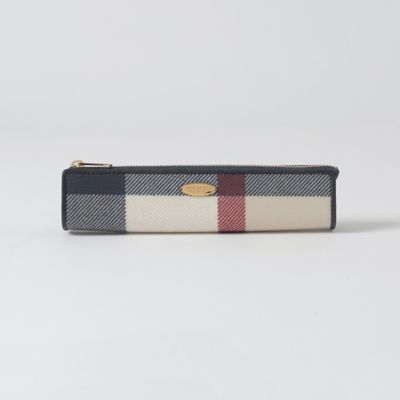 クレストブリッジチェックＰＶＣペンケース（５５Ｖ０８２１４＿＿）