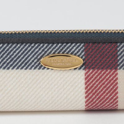 クレストブリッジチェックＰＶＣペンケース（５５Ｖ０８２１４＿＿）
