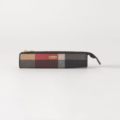 クレストブリッジチェックＰＶＣペンケース（５５Ｖ０８８１７＿＿）