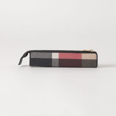 クレストブリッジチェックＰＶＣペンケース（５５Ｖ０８８１７＿＿）