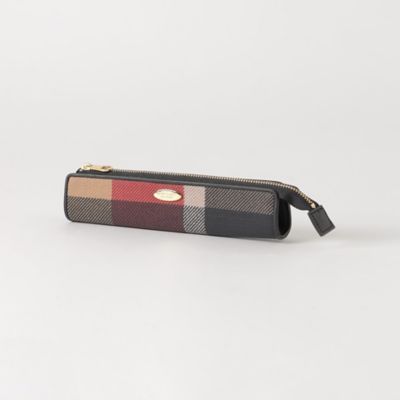 クレストブリッジチェックＰＶＣペンケース（５５Ｖ０８８１７＿＿）