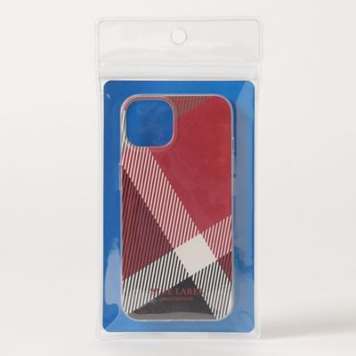 ｉＰｈｏｎｅ１３クレストブリッジチェックソフトケース（５５Ｖ０９８３２＿＿）