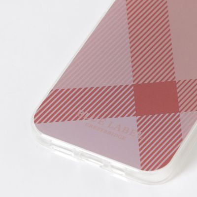 ｉＰｈｏｎｅ１３クレストブリッジチェックソフトケース（５５Ｖ１０１１６＿＿）