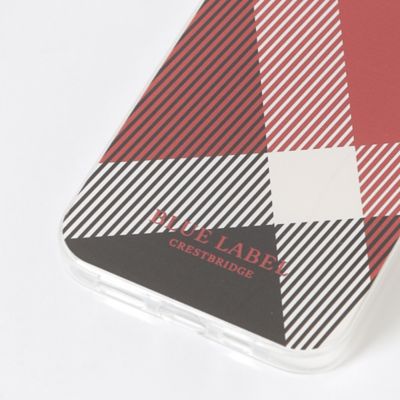 ｉＰｈｏｎｅ１３クレストブリッジチェックソフトケース（５５Ｖ１０１１６＿＿）