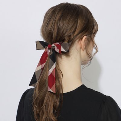 【ＷＥＢ限定】クレストブリッジチェックリボンヘアフック（５５Ｖ１０５３５＿＿）