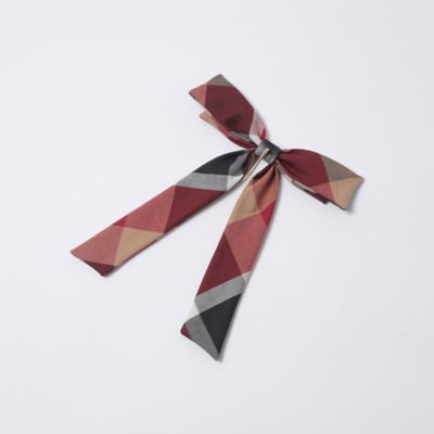 【ＷＥＢ限定】クレストブリッジチェックリボンヘアフック（５５Ｖ１０５３５＿＿）