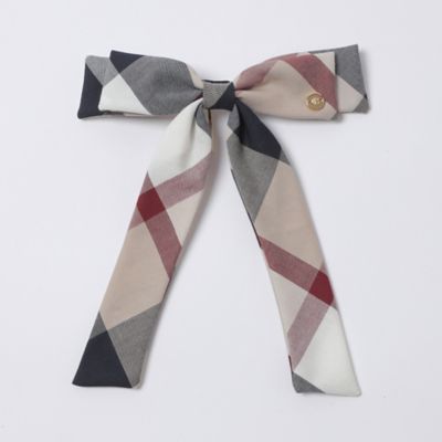 【ＷＥＢ限定】クレストブリッジチェックリボンヘアフック（５５Ｖ１０５３５＿＿）