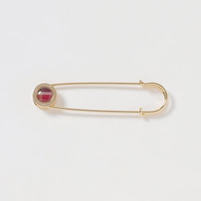 クレストブリッジチェックキルトピンブローチ（５５Ｖ２１４２６＿＿）