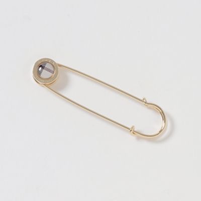 クレストブリッジチェックキルトピンブローチ（５５Ｖ２１４２６＿＿）