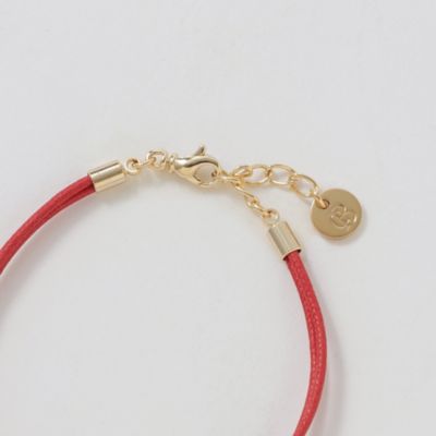 クレストブリッジチェックハートコードブレスレット