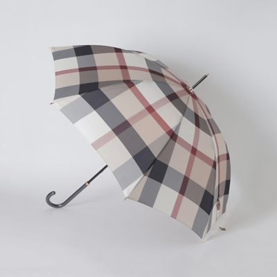 ブルーレーベルクレストブリッジ レッド クレストブリッジチェック長傘 / 雨傘 クレストブリッジチェック長傘 | ブルーレーベル・クレスト