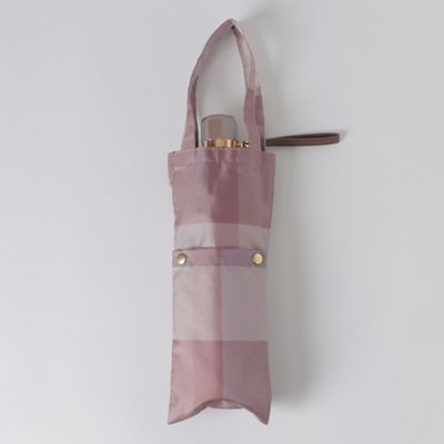 クレストブリッジチェック折り畳み傘（５５Ｗ０２１２９＿＿）