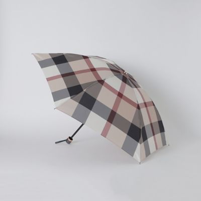 クレストブリッジチェック折り畳み傘（５５Ｗ０２１２９＿＿）