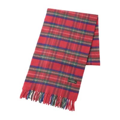 ＜THE SCOTCH HOUSE (Men)＞【サライ掲載】ＦＯＵＲ　ＴＡＲＴＡＮＳ　タータンマフラー（Ｆ１７１０２６０＿＿）