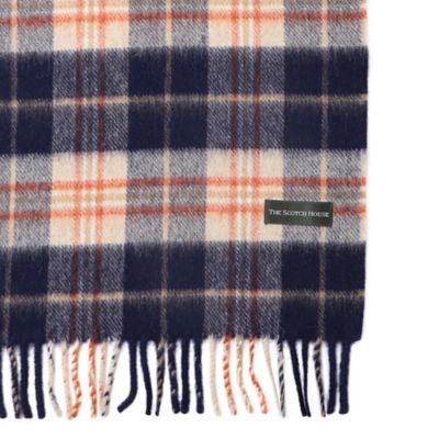 【サライ掲載】ＦＯＵＲ　ＴＡＲＴＡＮＳ　タータンマフラー（Ｆ１７１０２６０＿＿）