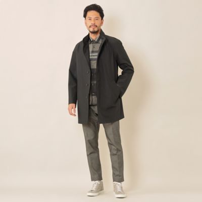 ＴＨＥ ＵＲＢＡＮ ＣＯＬＬＥＣＴＩＯＮ】ＧＯＲＥ－ＴＥＸ ＩＮＦＩＮＩＵＭ（Ｒ）スタンドカラーコート（Ｆ１Ｃ０９１３０＿＿） | THE  SCOTCH HOUSE (Men)/ザ・スコッチハウス | 三越伊勢丹オンラインストア・通販【公式】