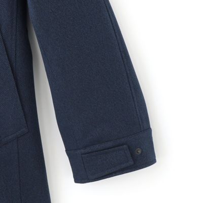 【はっ水】ヘリンボーンスタンドカラーコート（Ｆ１Ｃ５６４３６＿＿）