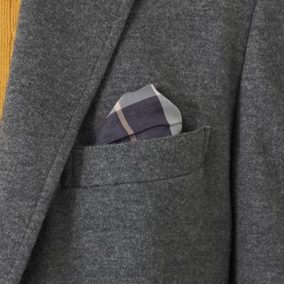 【セットアップ対応可能】ウールミックスコットンジャージジャケット（Ｆ１Ｅ５２４１４＿＿）