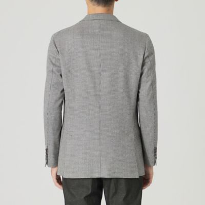 THE SCOTCH HOUSE ノーカラー ジャケット M グレー ウォッシャブル】GORETEXINFINIUM（R）ハイカー