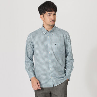 ＜THE SCOTCH HOUSE (Men)＞【イージーケア】Ａｄｊｕｓｔａｂｌｅ　Ｆｉｔ　シェパードプレイドシャツ（Ｆ１Ｍ０１２２７＿＿）