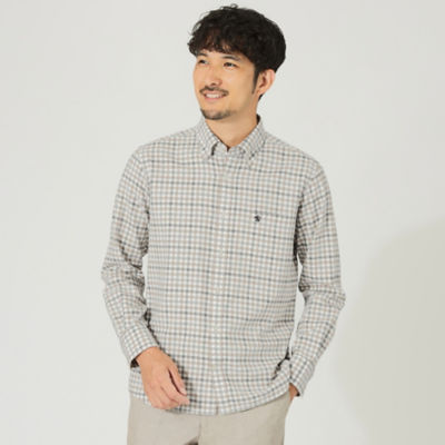 ＜THE SCOTCH HOUSE (Men)＞ガンクラブシャツ（Ｆ１Ｍ０１２７１＿＿）