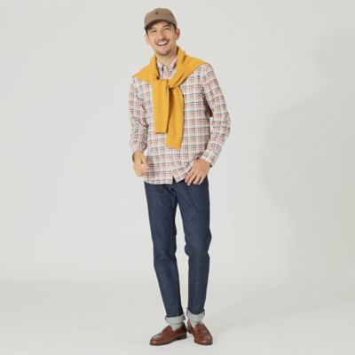 Ａｄｊｕｓｔａｂｌｅ　Ｆｉｔ　カラーチェックシャツ（Ｆ１Ｍ０１４７２＿＿）