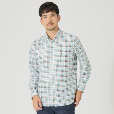 Ａｄｊｕｓｔａｂｌｅ　Ｆｉｔ　カラーチェックシャツ（Ｆ１Ｍ０１４７２＿＿）