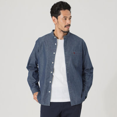 ＜THE SCOTCH HOUSE (Men)＞シャンブレーシャツ（Ｆ１Ｍ１４２２３＿＿）