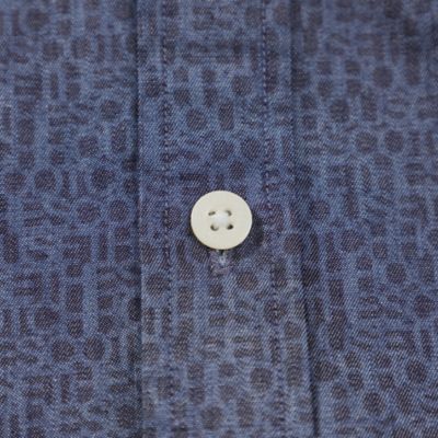 タイポグラフィーデニムシャツ（Ｆ１Ｍ１５４４４＿＿）