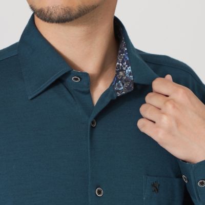 【ＴＨＥ　ＵＲＢＡＮ　ＣＯＬＬＥＣＴＩＯＮ】ウールジャージトラベラーシャツ（Ｆ１Ｍ４０２００＿＿）