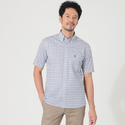 ＜THE SCOTCH HOUSE (Men)＞Ａｄｊｕｓｔａｂｌｅ　Ｆｉｔ　チェックシャツ（Ｆ１Ｍ５１３２２＿＿）