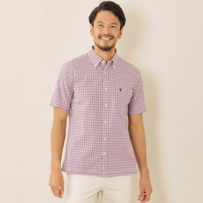 ＜THE SCOTCH HOUSE (Men)＞サッカーチェックシャツ（Ｆ１Ｍ６１１８７＿＿）