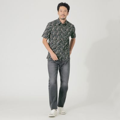 【ＴＨＥ　ＵＲＢＡＮ　ＣＯＬＬＥＣＴＩＯＮ】「Ｓｔ　ＩＶＥＳ」ジオメトリックプリントシャツ（Ｆ１Ｍ６７３６４＿＿）