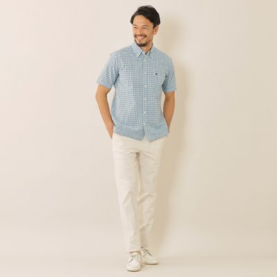 【キングサイズ】サッカーチェックシャツ（Ｆ１Ｍ９７１８７＿＿）