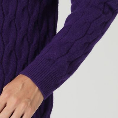 【ＷＥＢ・一部店舗限定】【ＴＨＥ　ＵＲＢＡＮ　ＣＯＬＬＥＣＴＩＯＮ】カシミヤケーブルクルーネックニット（Ｆ１Ｎ０１４７１＿＿）