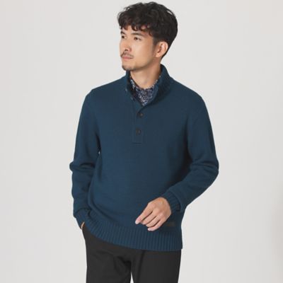 【ＴＨＥ　ＵＲＢＡＮ　ＣＯＬＬＥＣＴＩＯＮ】「ＹＥＬＬ」ハイネックボタンアップニット（Ｆ１Ｎ０５２１１＿＿）