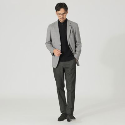 【ＷＥＢ・一部店舗限定】【ＴＨＥ　ＵＲＢＡＮ　ＣＯＬＬＥＣＴＩＯＮ】シャドーチェックジップアップニット（Ｆ１Ｎ０７４７３＿＿）