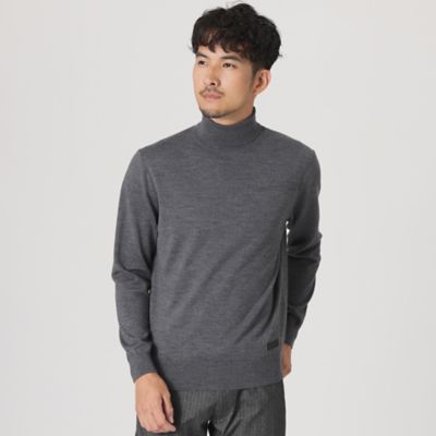 ＜THE SCOTCH HOUSE (Men)＞【ＴＨＥ　ＵＲＢＡＮ　ＣＯＬＬＥＣＴＩＯＮ】【家庭洗濯可能】「ＴＥＶＩＯＴ」タートルネックニット（Ｆ１Ｎ１０２１４＿＿）