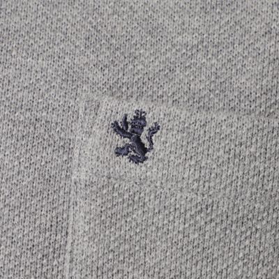 Ｗフェイスカノコ裏起毛長袖ポロシャツ（Ｆ１Ｐ２２４２８＿＿）
