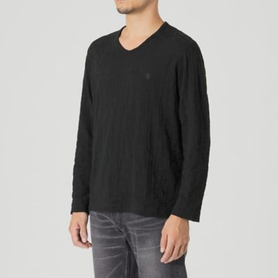 【ＷＥＢ・一部店舗限定】【ＴＨＥ　ＵＲＢＡＮ　ＣＯＬＬＥＣＴＩＯＮ】ブロックリンクスＶネックＴシャツ（Ｆ１Ｐ４１４７０＿＿）