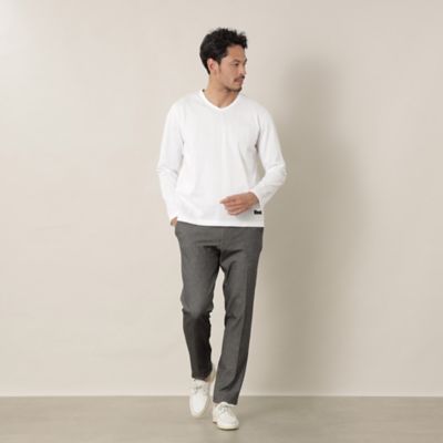 【ＵＲＢＡＮ ＣＯＬＬＥＣＴＩＯＮ】シャドーカイリーンロングスリーブＶネックカットソー（Ｆ１Ｐ４１７７６＿＿）