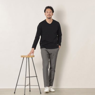 【ＵＲＢＡＮ ＣＯＬＬＥＣＴＩＯＮ】シャドーカイリーンロングスリーブＶネックカットソー（Ｆ１Ｐ４１７７６＿＿）