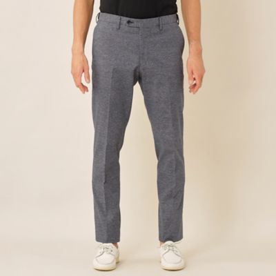 【ＴＨＥ　ＵＲＢＡＮ　ＣＯＬＬＥＣＴＩＯＮ】【Ａｄｊｕｓｔａｂｌｅ　Ｆｉｔ】ＳＨ　ＣＲＯＹボーダー　トラウザーズ（Ｆ１Ｒ２０１８０＿＿）