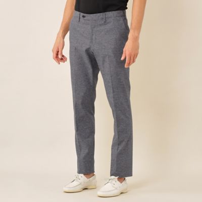 【ＴＨＥ　ＵＲＢＡＮ　ＣＯＬＬＥＣＴＩＯＮ】【Ａｄｊｕｓｔａｂｌｅ　Ｆｉｔ】ＳＨ　ＣＲＯＹボーダー　トラウザーズ（Ｆ１Ｒ２０１８０＿＿）