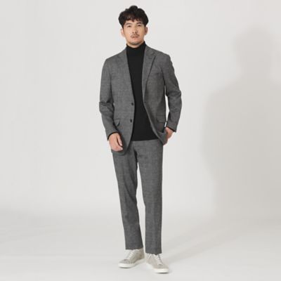 【ＴＨＥ　ＵＲＢＡＮ　ＣＯＬＬＥＣＴＩＯＮ】【セットアップ対応可能】「ＣＲＯＹ」グレンチェックトラウザーズ（Ｆ１Ｒ２０２７１＿＿）