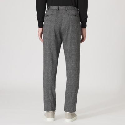 【ＴＨＥ　ＵＲＢＡＮ　ＣＯＬＬＥＣＴＩＯＮ】【セットアップ対応可能】「ＣＲＯＹ」グレンチェックトラウザーズ（Ｆ１Ｒ２０２７１＿＿）