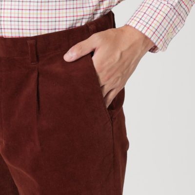 【Ａｄｊｕｓｔａｂｌｅ　Ｆｉｔ】【セットアップ対応可能】コーデュロイトラウザーズ（Ｆ１Ｒ２３２４１＿＿）