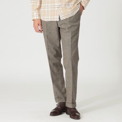 【Ａｄｊｕｓｔａｂｌｅ　Ｆｉｔ】ホームスパンライクトラウザーズ（Ｆ１Ｒ２３４０９＿＿）