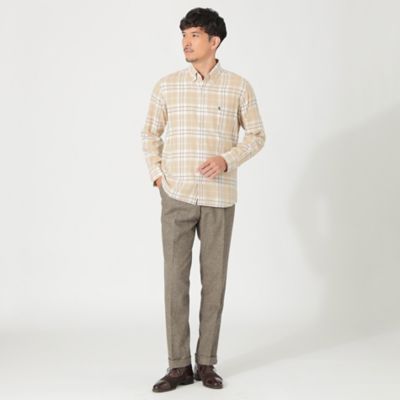 【Ａｄｊｕｓｔａｂｌｅ　Ｆｉｔ】ホームスパンライクトラウザーズ（Ｆ１Ｒ２３４０９＿＿）
